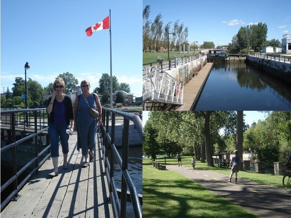Walking the Lachine Canal á Montréal PQ