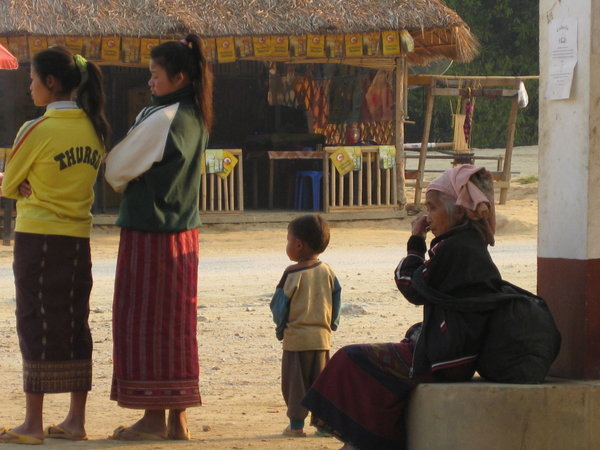 Locals in Vieng Thong