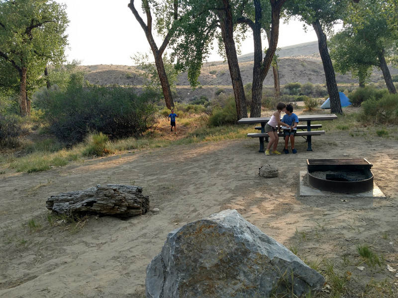 Exploring the Campsite