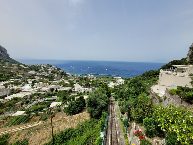 View of the bay from Capri Town