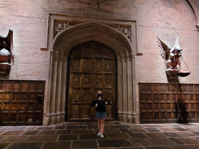 We just entered into the Great Hall