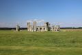 Stonehenge. The ditch dug using antlers is visible in the foreground