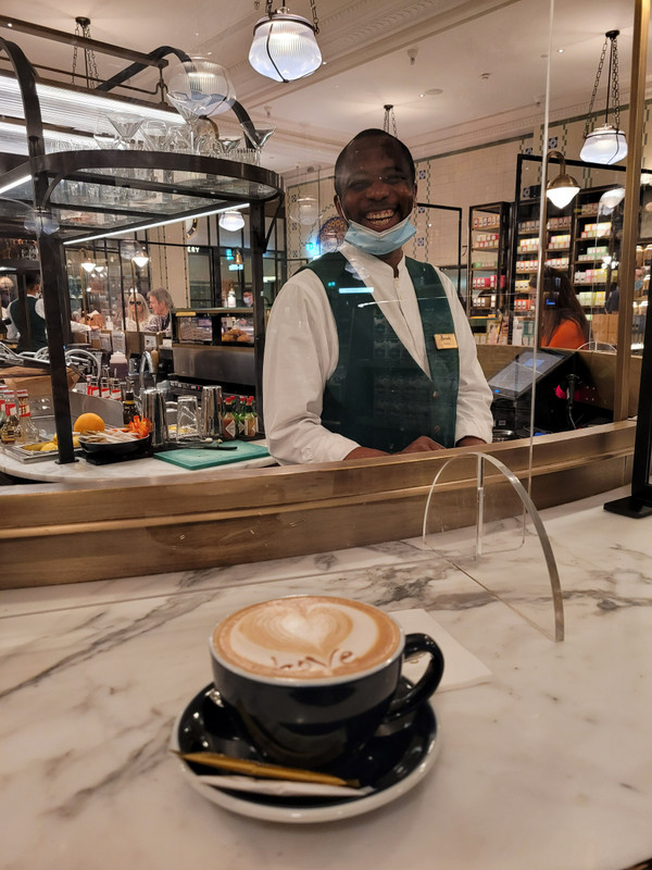 The Barista who made my cappuccino