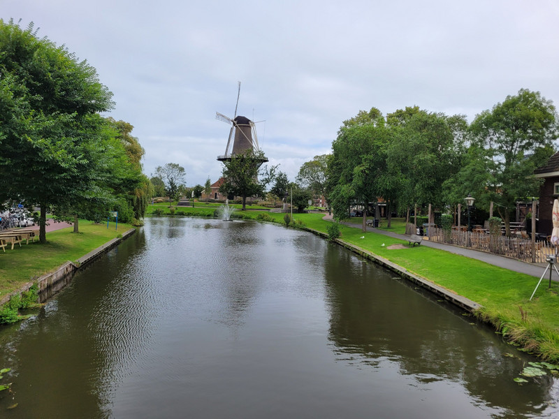 A windmill in Leiden