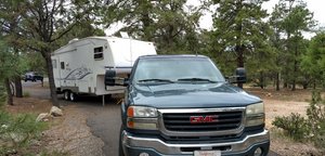 Our Truck Loves Towing the RV