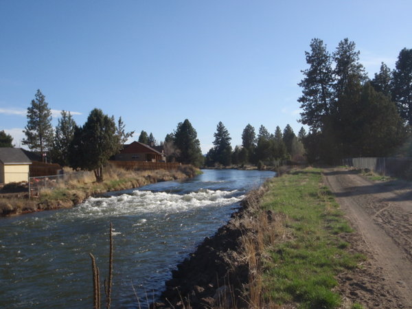 Bend, OR (Canal behind house)