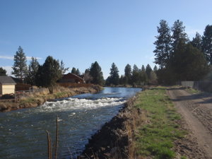 Bend, OR (Canal behind house)