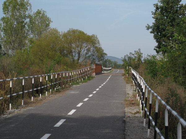 Velo path near Hungary-Slovakia border
