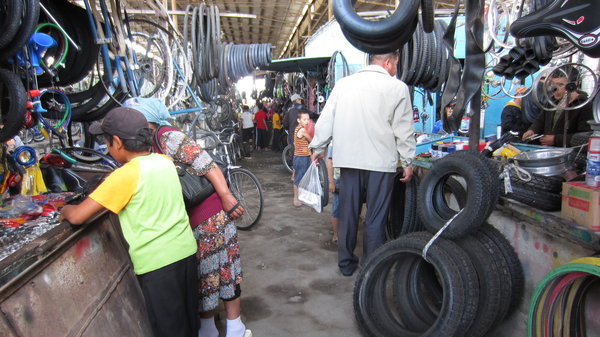Osh bicycle bazaar