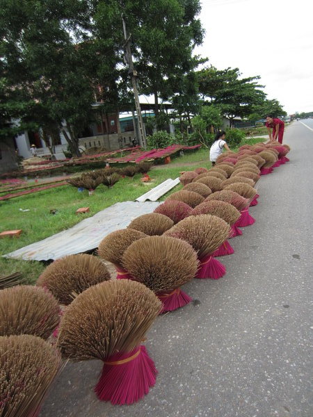 Incense production