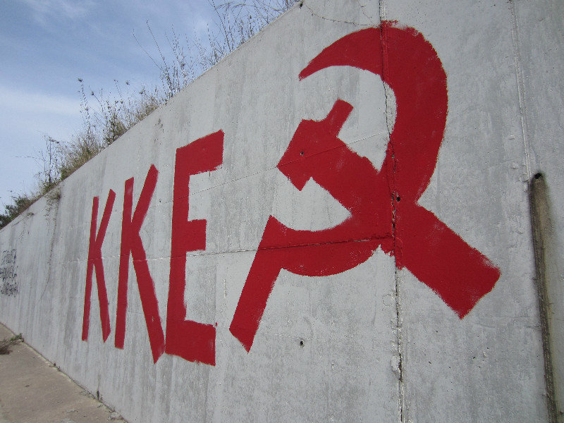 Graffiti for the Communist Party, Greece