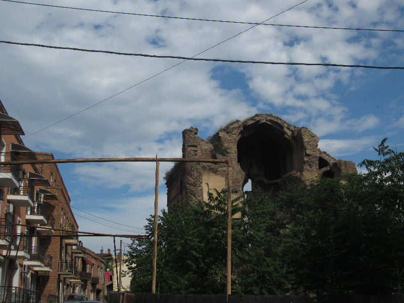 Armenian church bombed in late 80s, Tbilisi