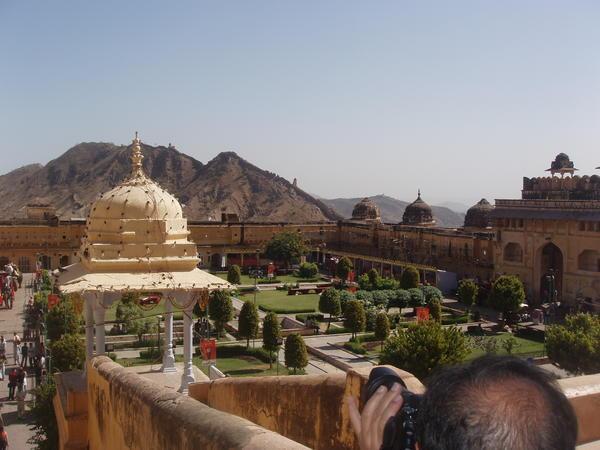 View from Amber Fort