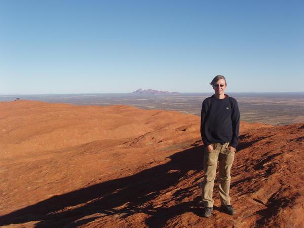 From the top of Uluru