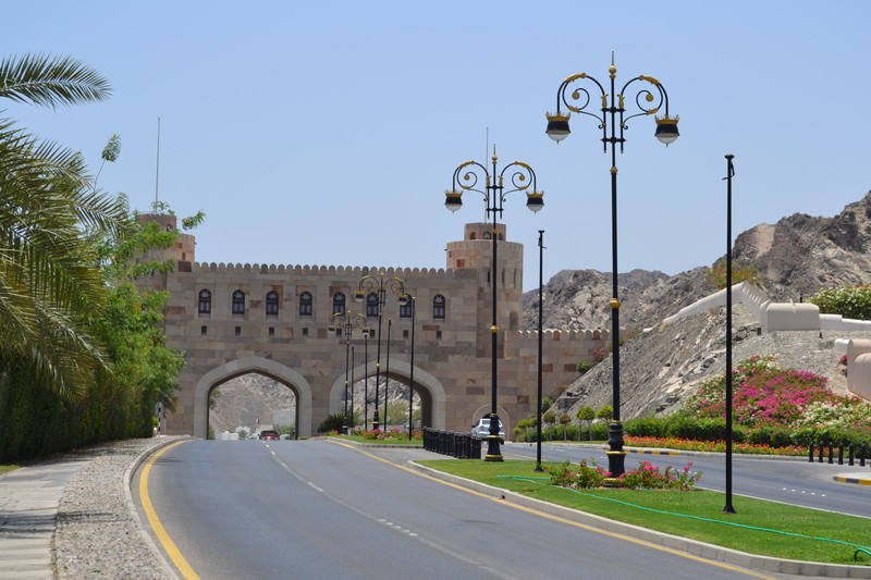 Gateway to the Old city of Muscat