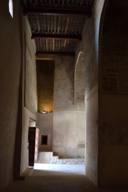 Inside Bahla Fort