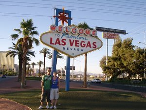 The infamous Vegas sign
