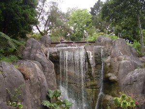 Waterfall in Goldengate Park