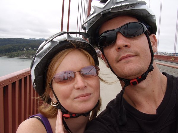 Us on the Golden Gate Bridge