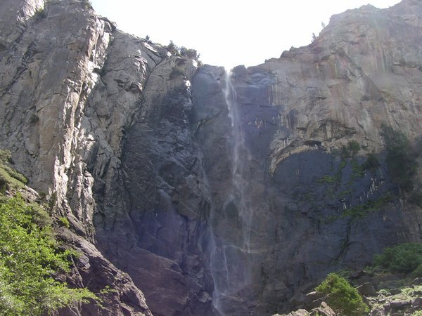 Bridalveil Falls in Yosemite National Park