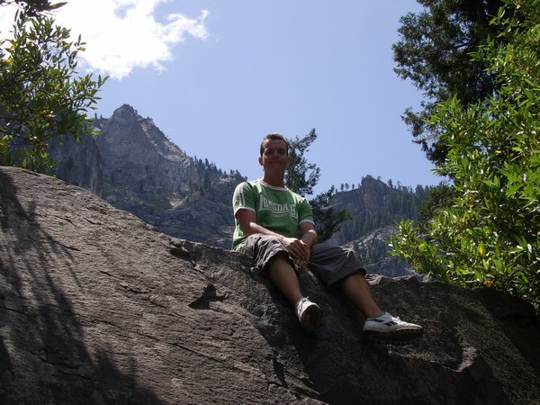 Matt in Yosemite National Park