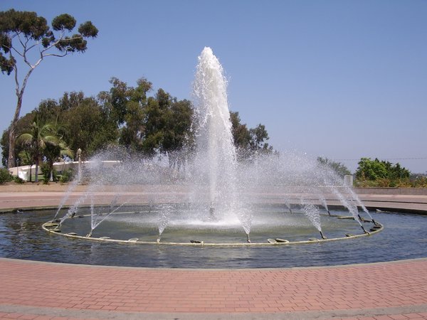 Fountain in Balboa Park