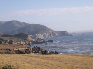 View on the Pacific Coast Highway
