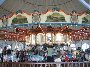 Carousel on Santa Monica Pier