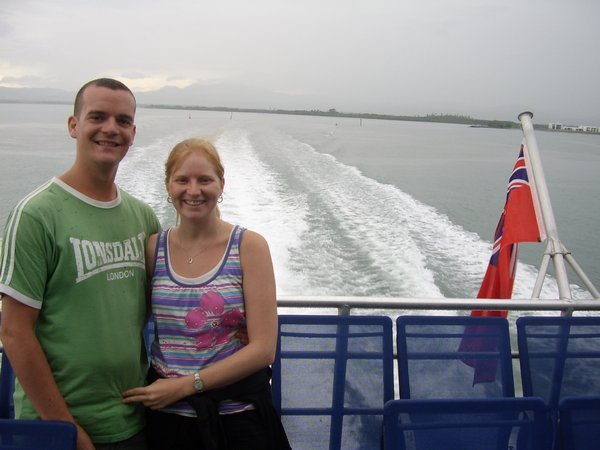 Us on the Yasawa Flyer headed out to the Yasawa Islands
