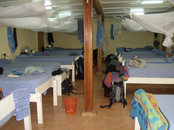 The dorm at Octopus Resort