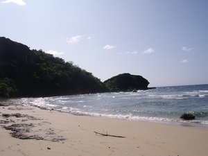 The beach at Naqalia Lodge