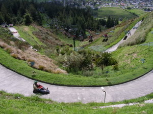 The luge track