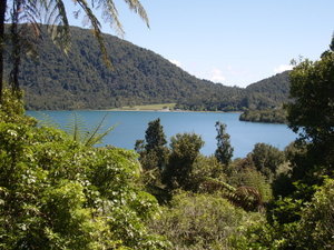 The Blue Lake at Rotorua