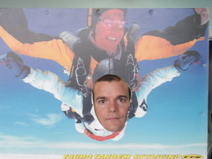 Matt skydiving!