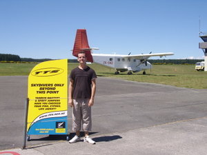 Matt at Taupo Tandem Skydiving