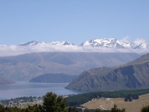 The view from the top of Mount Iron in Wanaka