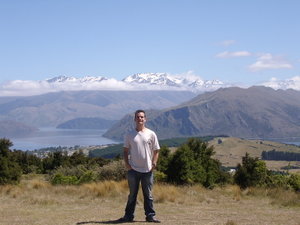 Matt on the top of Mount Iron in Wanaka