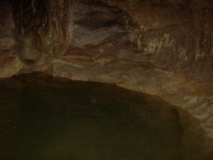 Inside Clifden Caves