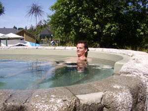 Matt at Hanmer Springs Pool