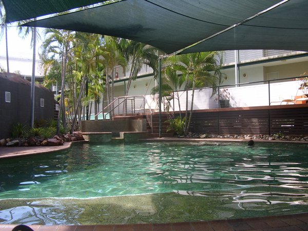 The swimming pool in Darwin