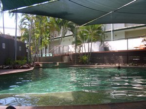 The swimming pool in Darwin