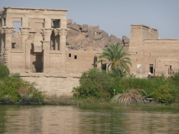 Temple of Philae from Boat