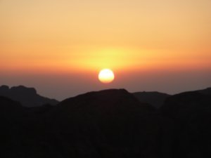 Sunset at St Catherine, Sinai