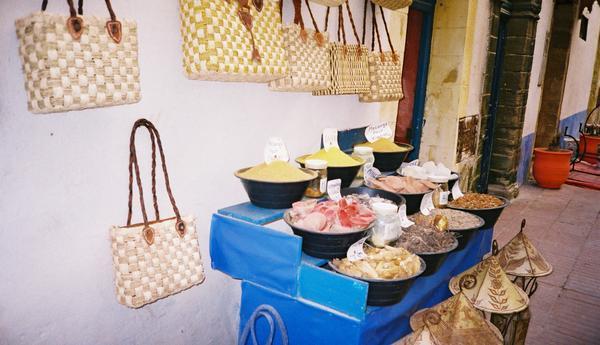Stalls of local products