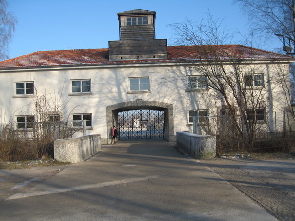 entrance to Dachau