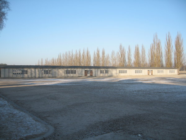 far off view of barracks