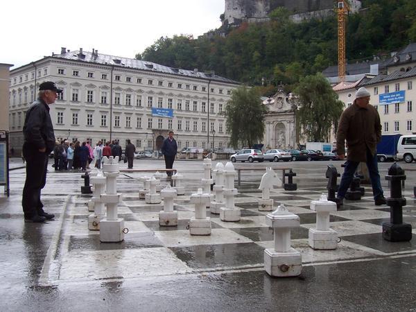 a local chess match