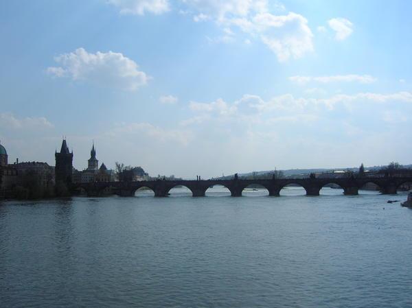 Charles Bridge from a distance