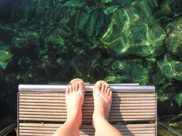 clear water