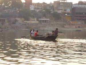 Fishing in the Ganges at Varanasi